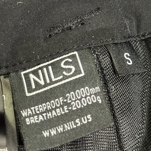 CONILS black snow ski pants water proof pants size 8-small ski snow pants - Picture 12 of 13